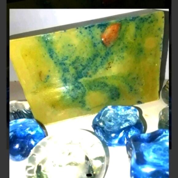 Hand crafted BLUEBERRY LOTUS Soap Bar BUY 1 GET 2 FREE MIX N MATCH - Picture 5 of 9